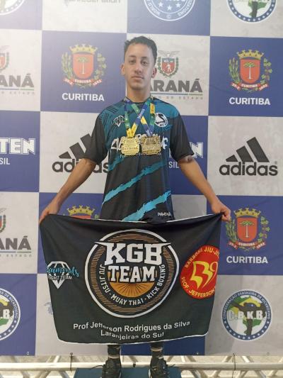 Laranjeirense Natan Lucas é Tri Campeão Brasileiro de Kickboxing