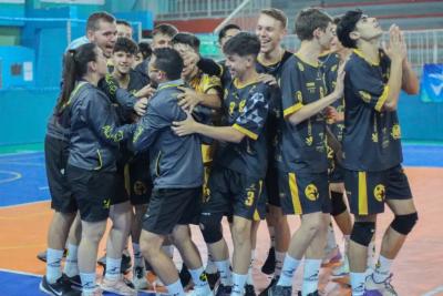 Laranjeiras do Sul é Campeão no Volei masculino nos Jojups Fase Regional 