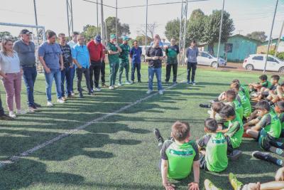 Lançada a Escola do Coxa em Laranjeiras do Sul 