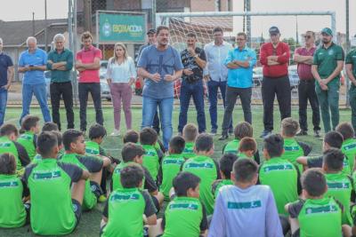 Lançada a Escola do Coxa em Laranjeiras do Sul 