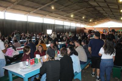 Almoço da Escola Padre Gerson foi sucesso em Laranjeiras do Sul (09/07)