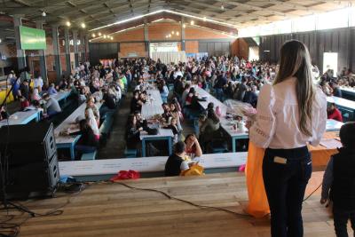 Almoço da Escola Padre Gerson foi sucesso em Laranjeiras do Sul (09/07)