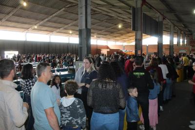 Almoço da Escola Padre Gerson foi sucesso em Laranjeiras do Sul (09/07)