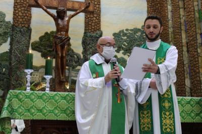 3º Dia Da Novena em louvor a Padroeira Sant´Ana teve a presença da Paróquia São João Batista de Nova Laranjeiras