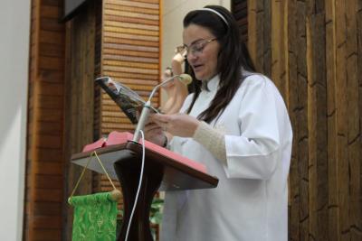 3º Dia Da Novena em louvor a Padroeira Sant´Ana teve a presença da Paróquia São João Batista de Nova Laranjeiras