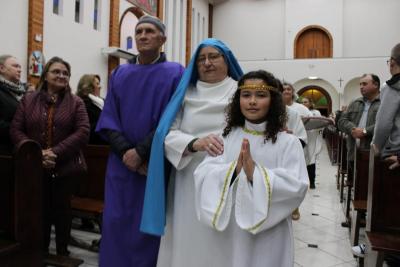 3º Dia Da Novena em louvor a Padroeira Sant´Ana teve a presença da Paróquia São João Batista de Nova Laranjeiras