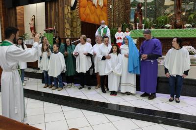 3º Dia Da Novena em louvor a Padroeira Sant´Ana teve a presença da Paróquia São João Batista de Nova Laranjeiras