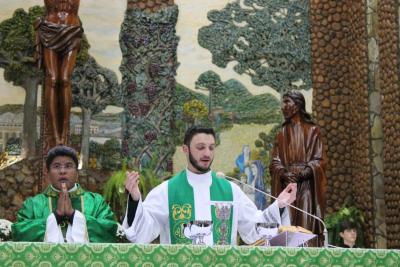 4º Dia da Novena da Padroeira Sant´Ana, teve a participação da Paróquia Imaculada Conceição do Porto Barreiro