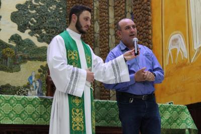 4º Dia da Novena da Padroeira Sant´Ana, teve a participação da Paróquia Imaculada Conceição do Porto Barreiro