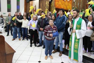 4º Dia da Novena da Padroeira Sant´Ana, teve a participação da Paróquia Imaculada Conceição do Porto Barreiro