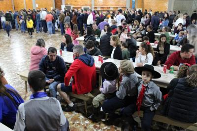 4º Dia da Novena da Padroeira Sant´Ana, teve a participação da Paróquia Imaculada Conceição do Porto Barreiro