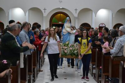 5º Dia da Novena em louvor a Sant´Ana teve a participação da Paróquia Santo Antônio de Pádua de Rio Bonito do Iguaçu