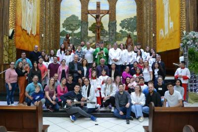 5º Dia da Novena em louvor a Sant´Ana teve a participação da Paróquia Santo Antônio de Pádua de Rio Bonito do Iguaçu