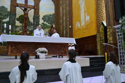 6º dia da Novena em louvor a Padroeira Sant´Ana teve a participação da Paróquia do Virmond