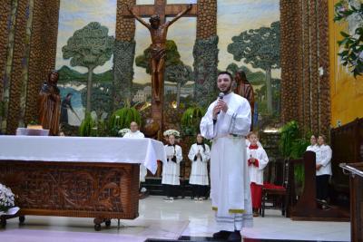 6º dia da Novena em louvor a Padroeira Sant´Ana teve a participação da Paróquia do Virmond