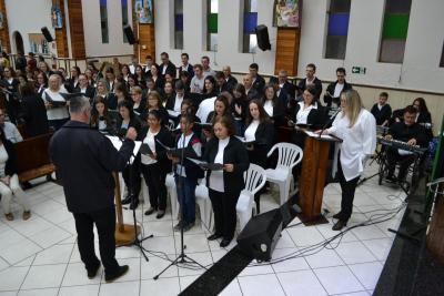 6º dia da Novena em louvor a Padroeira Sant´Ana teve a participação da Paróquia do Virmond