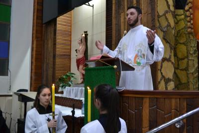 6º dia da Novena em louvor a Padroeira Sant´Ana teve a participação da Paróquia do Virmond