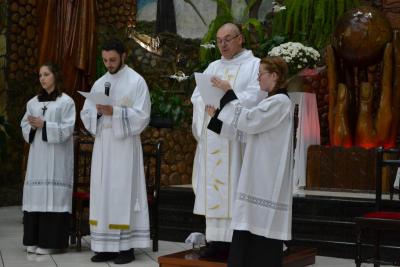 6º dia da Novena em louvor a Padroeira Sant´Ana teve a participação da Paróquia do Virmond