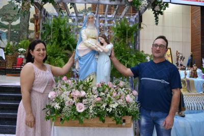 7º dia da Novena em Louvor a Padroeira Sant´Ana teve benção especial para os Carpinteiros e Marceneiros.