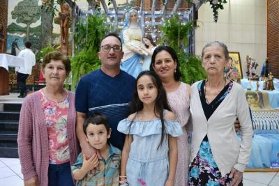 7º dia da Novena em Louvor a Padroeira Sant´Ana teve benção especial para os Carpinteiros e Marceneiros.