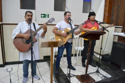 7º dia da Novena em Louvor a Padroeira Sant´Ana teve benção especial para os Carpinteiros e Marceneiros.