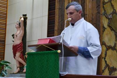 7º dia da Novena em Louvor a Padroeira Sant´Ana teve benção especial para os Carpinteiros e Marceneiros.