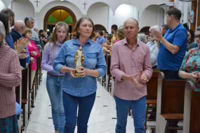 7º dia da Novena em Louvor a Padroeira Sant´Ana teve benção especial para os Carpinteiros e Marceneiros.