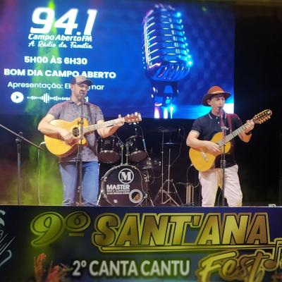 Começou o 9° Sant’Ana Fest