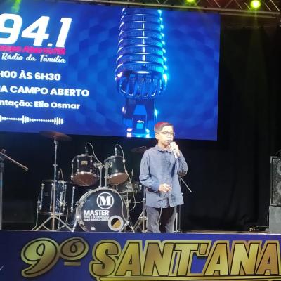 Segunda noite do 9° Sant’Ana Fest também lota pavilhão da matriz