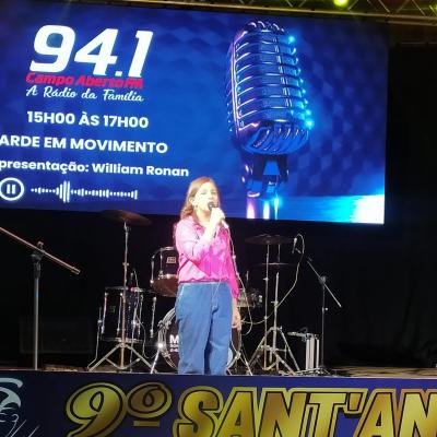 Segunda noite do 9° Sant’Ana Fest também lota pavilhão da matriz