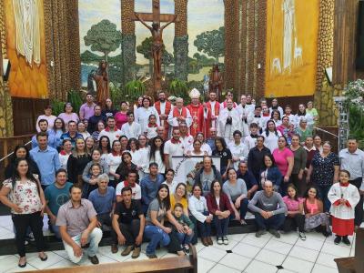 Encerramento das Novenas em louvor a Sant´Ana foi presidida pelo Bispo Dom Amilton