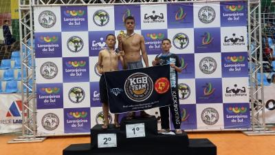 Laranjeiras do Sul conquista três primeiros lugares na Copa Paraná de Kickboxing. 