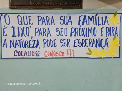 Projeto Tampinha reciclada gratidão compartilhada toma proporções jamais imaginadas pelos seus idealizadores