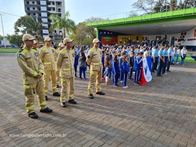 Abertura da Semana da Pátria aconteceu nesta sexta-feira em Laranjeiras do Sul