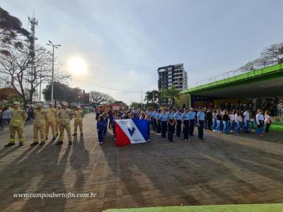 Abertura da Semana da Pátria aconteceu nesta sexta-feira em Laranjeiras do Sul