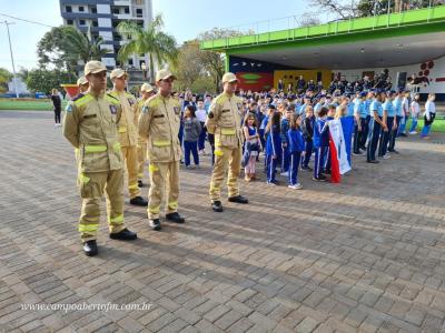 Abertura da Semana da Pátria aconteceu nesta sexta-feira em Laranjeiras do Sul