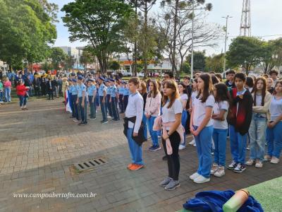 Abertura da Semana da Pátria aconteceu nesta sexta-feira em Laranjeiras do Sul