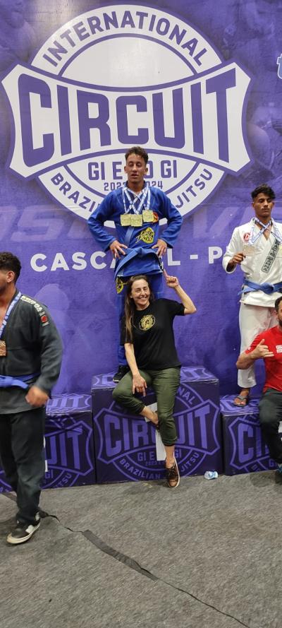 32 atletas laranjeirenses participam do International Circuit Brazilian Jiu-Jitsu