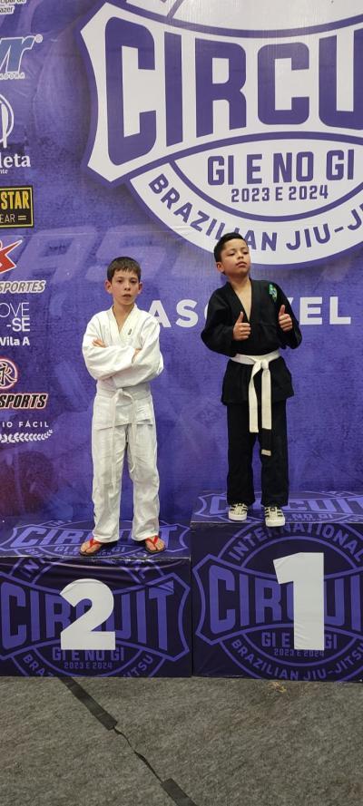 32 atletas laranjeirenses participam do International Circuit Brazilian Jiu-Jitsu