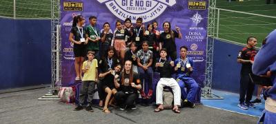 32 atletas laranjeirenses participam do International Circuit Brazilian Jiu-Jitsu