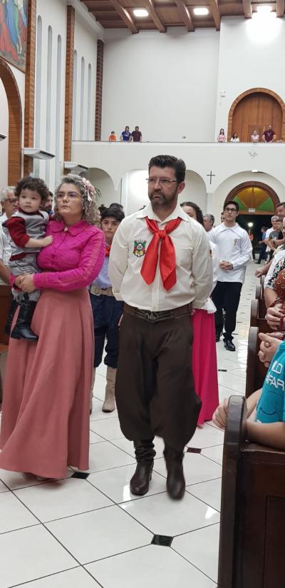 Missa abre festejos farroupilhas em Laranjeiras do Sul