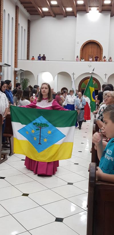 Missa abre festejos farroupilhas em Laranjeiras do Sul