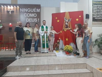 Bairro São Miguel de Laranjeiras do Sul celebrou o padroeiro com centenas de fiéis