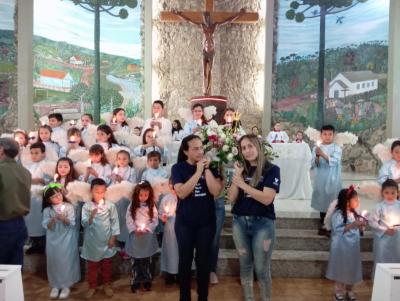 8º Dia da Novena de Aparecida em Laranjeiras do Sul teve benção para os professores e funcionários públicos