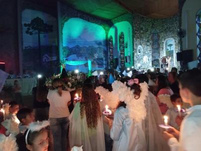 8º Dia da Novena de Aparecida em Laranjeiras do Sul teve benção para os professores e funcionários públicos