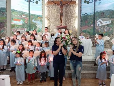 8º Dia da Novena de Aparecida em Laranjeiras do Sul teve benção para os professores e funcionários públicos