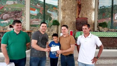 Santuário realizou a entrega da Contribuição Premiada da Festa de Nossa Senhora Aparecida de Laranjeiras do Sul