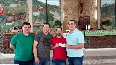 Santuário realizou a entrega da Contribuição Premiada da Festa de Nossa Senhora Aparecida de Laranjeiras do Sul