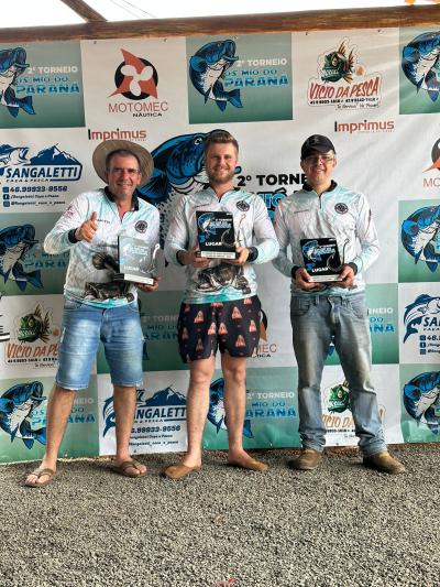 Os Biguá do Iguaçu são campeões da 2ª Pesca Esportiva em Porto Barreiro 