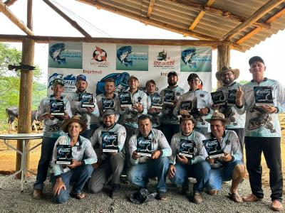 Os Biguá do Iguaçu são campeões da 2ª Pesca Esportiva em Porto Barreiro 